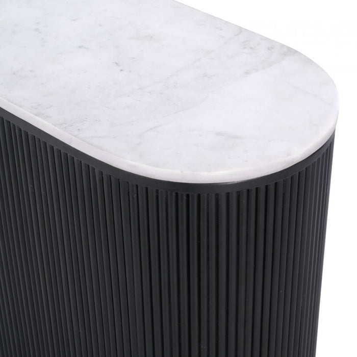 Zuo Ormara Console Table Set White & Black - Bed & Sofa Hub