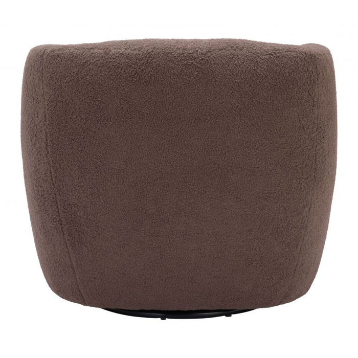 Zuo Govan Swivel Chair Brown - Bed & Sofa Hub