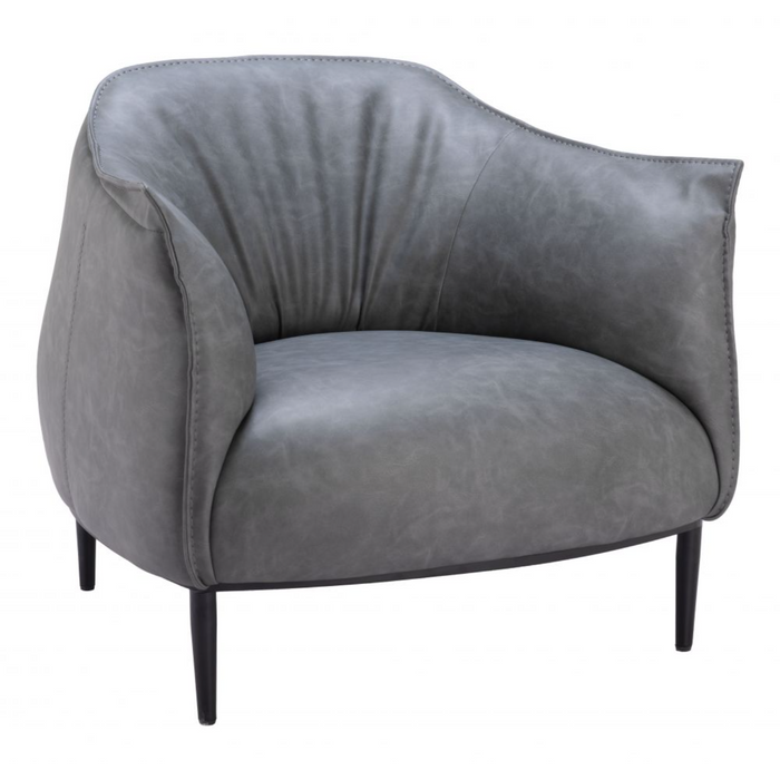 Zuo Julian Accent Chair Gray - Bed & Sofa Hub