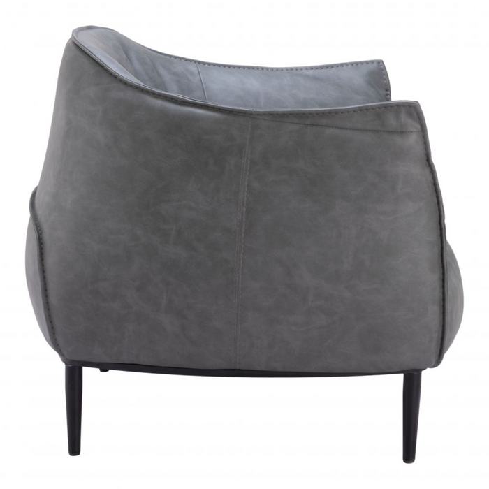 Zuo Julian Accent Chair Gray - Bed & Sofa Hub