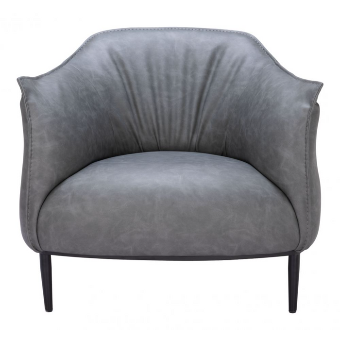 Zuo Julian Accent Chair Gray - Bed & Sofa Hub