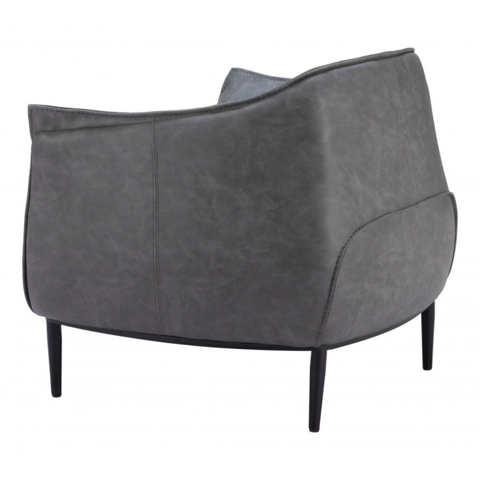 Zuo Julian Accent Chair Gray - Bed & Sofa Hub