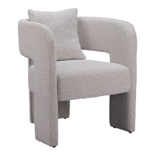 Zuo Melilla Dining Chair Misty Gray - Bed & Sofa Hub