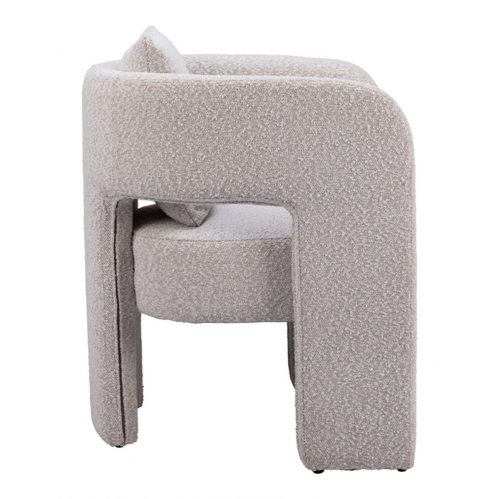 Zuo Melilla Dining Chair Misty Gray - Bed & Sofa Hub