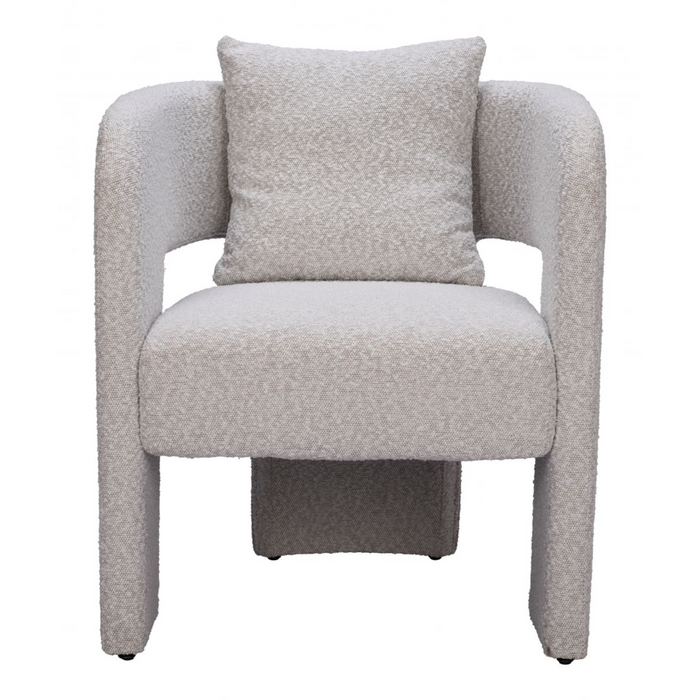 Zuo Melilla Dining Chair Misty Gray - Bed & Sofa Hub