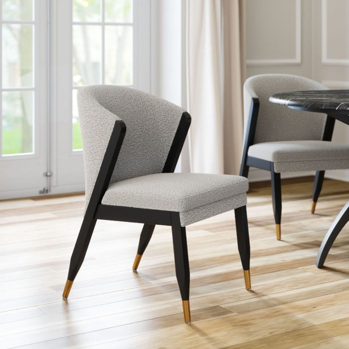 Zuo Pula Dining Chair Misty Gray - Bed & Sofa Hub