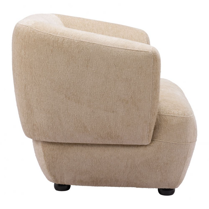 Zuo Bekker Accent Chair Golden Beige - Bed & Sofa Hub