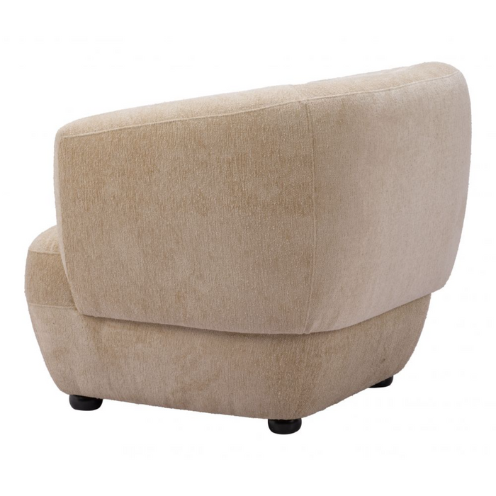 Zuo Bekker Accent Chair Golden Beige - Bed & Sofa Hub