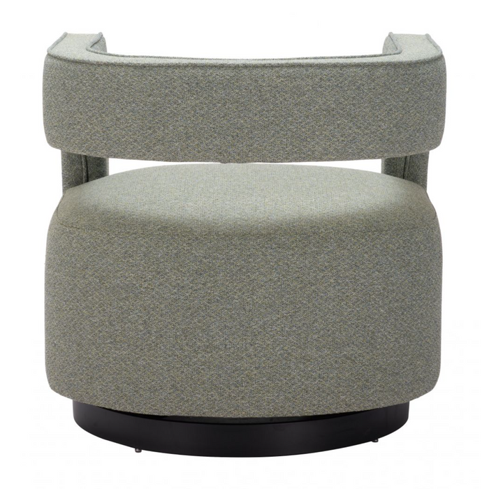 Zuo Turku Swivel Chair Sage Green - Bed & Sofa Hub