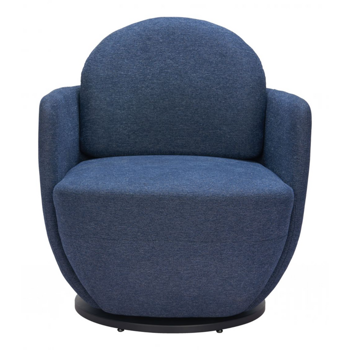 Zuo Bant Swivel Chair Blue - Bed & Sofa Hub