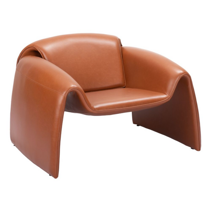 Zuo Horten Accent Chair Brown - Bed & Sofa Hub