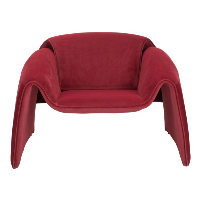 Zuo Horten Accent Chair Red - Bed & Sofa Hub