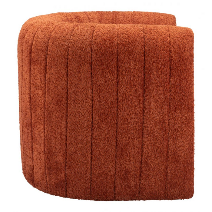 Zuo Viana Accent Chair Burnt Orange - Bed & Sofa Hub