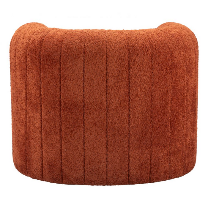 Zuo Viana Accent Chair Burnt Orange - Bed & Sofa Hub