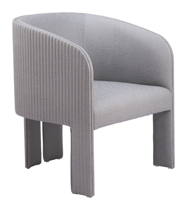 Zuo Hull Accent Chair Slate Gray - Bed & Sofa Hub