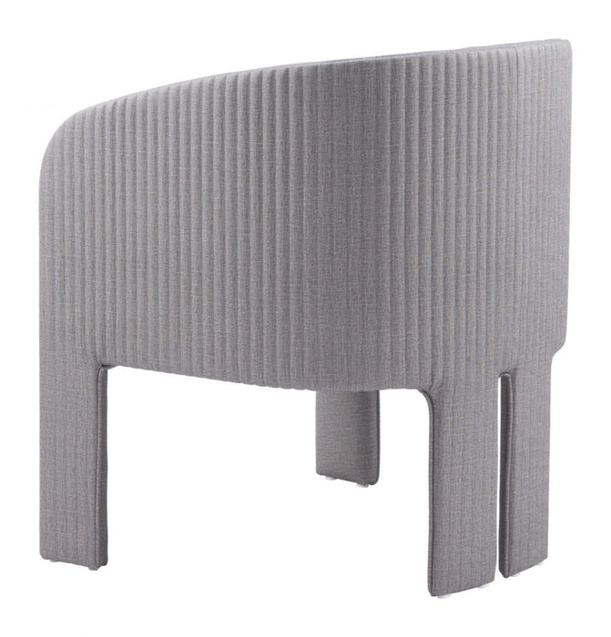Zuo Hull Accent Chair Slate Gray - Bed & Sofa Hub