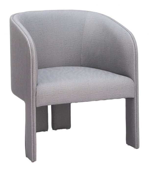 Zuo Hull Accent Chair Slate Gray - Bed & Sofa Hub