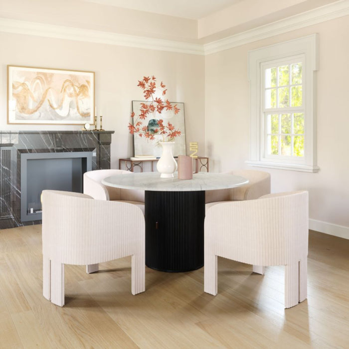 Zuo Hull Accent Chair Beige - Bed & Sofa Hub