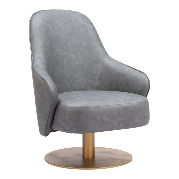 Zuo Withby Accent Chair Gray - Bed & Sofa Hub