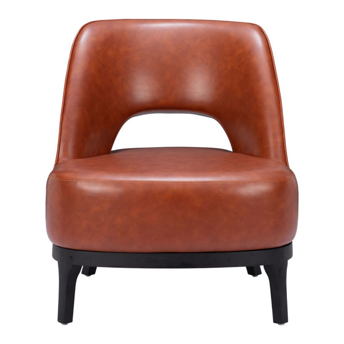 Zuo Mistley Accent Chair Brown - Bed & Sofa Hub