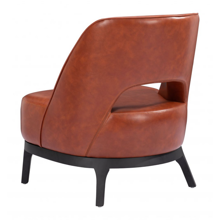 Zuo Mistley Accent Chair Brown - Bed & Sofa Hub