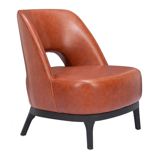 Zuo Mistley Accent Chair Brown - Bed & Sofa Hub