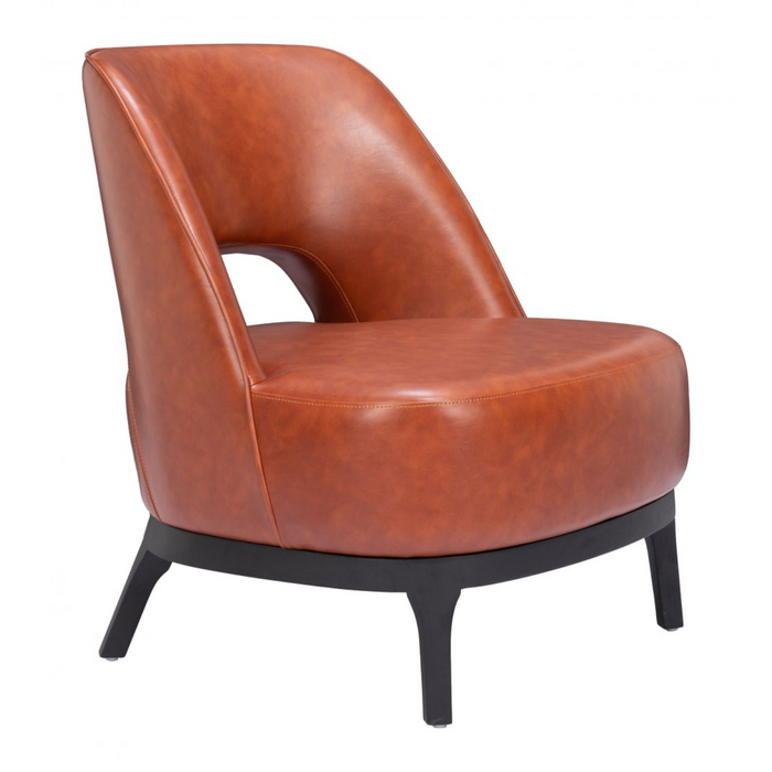 Zuo Mistley Accent Chair Brown - Bed & Sofa Hub