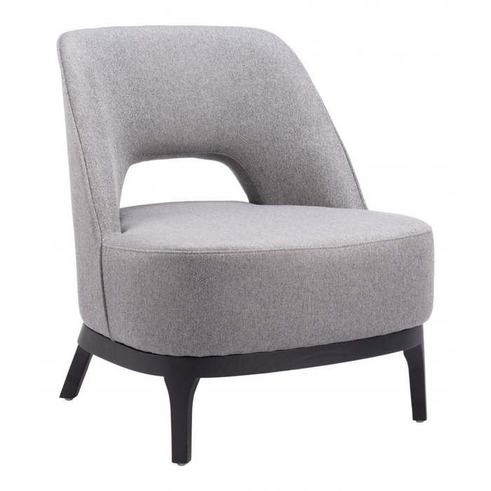 Zuo Mistley Accent Chair Gray - Bed & Sofa Hub