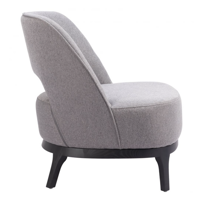 Zuo Mistley Accent Chair Gray - Bed & Sofa Hub