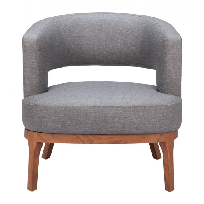 Zuo Penryn Accent Chair Slate Gray - Bed & Sofa Hub