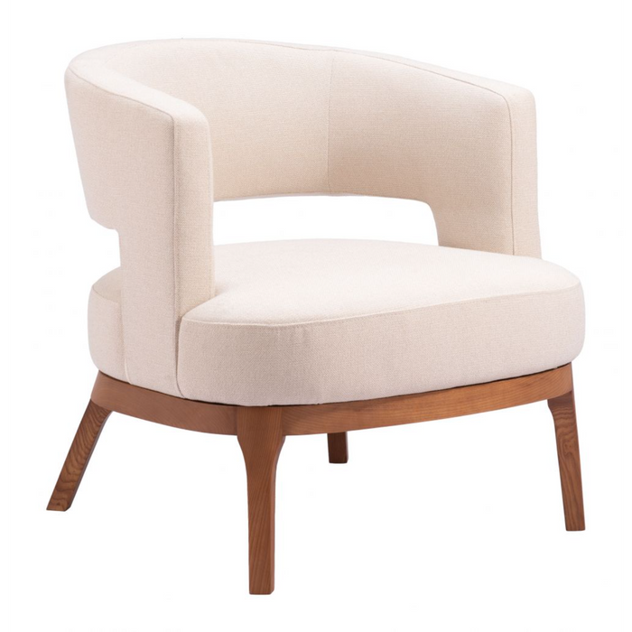 Zuo Penryn Accent Chair Beige - Bed & Sofa Hub