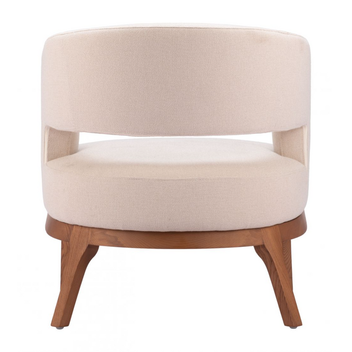 Zuo Penryn Accent Chair Beige - Bed & Sofa Hub