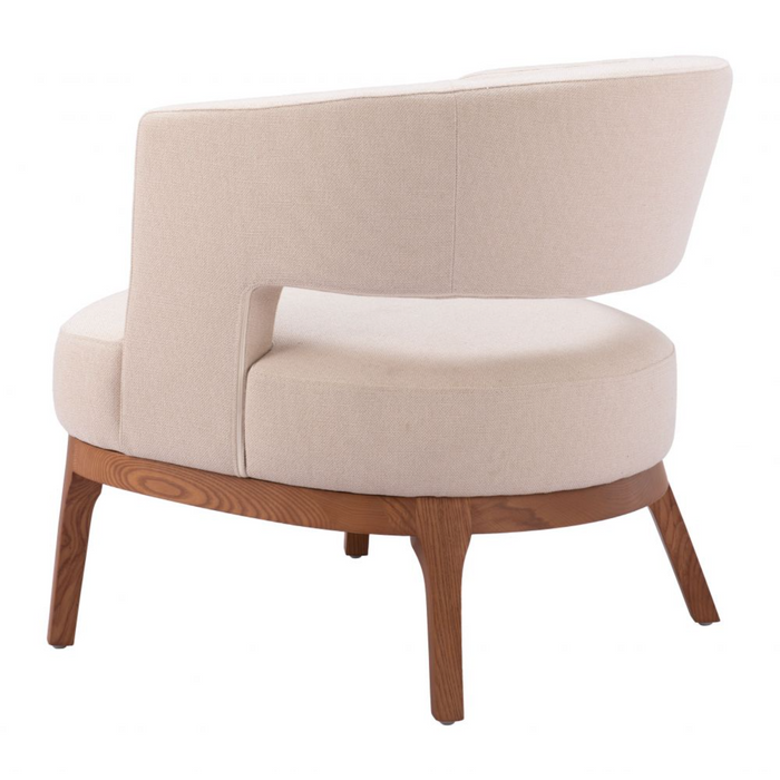 Zuo Penryn Accent Chair Beige - Bed & Sofa Hub