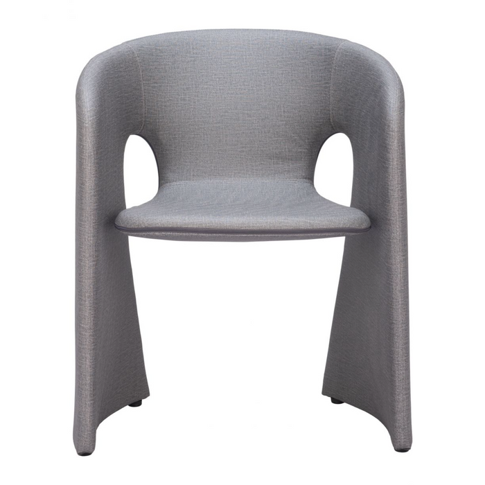 Zuo Rosyth Dining Chair Slate Gray - Bed & Sofa Hub