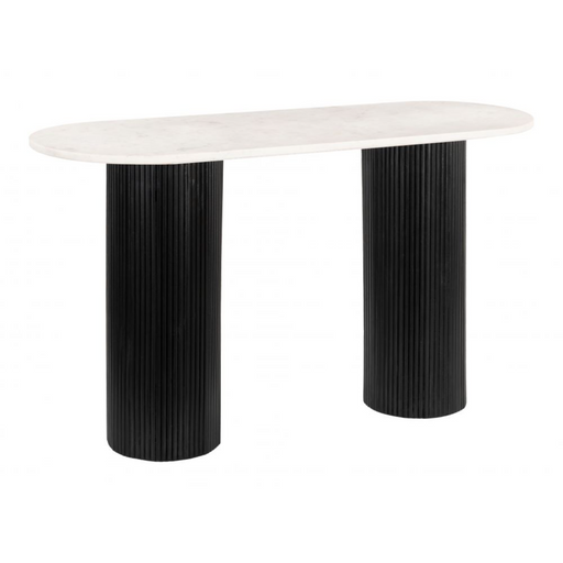 Zuo Izola Console Table White & Black - Bed & Sofa Hub