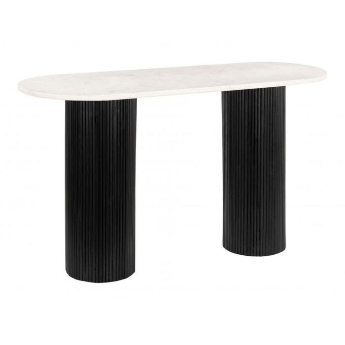 Zuo Izola Console Table White & Black - Bed & Sofa Hub