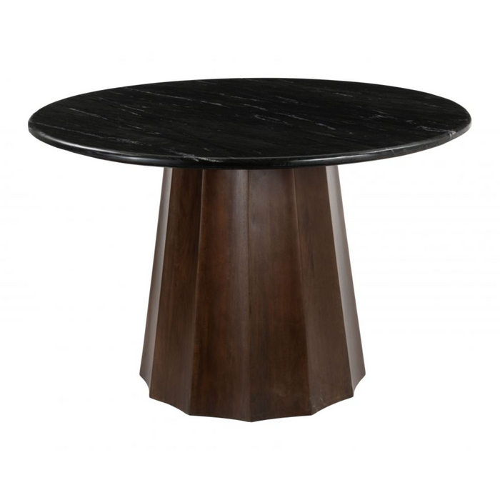 Zuo Aipe Dining Table Black & Brown - Bed & Sofa Hub