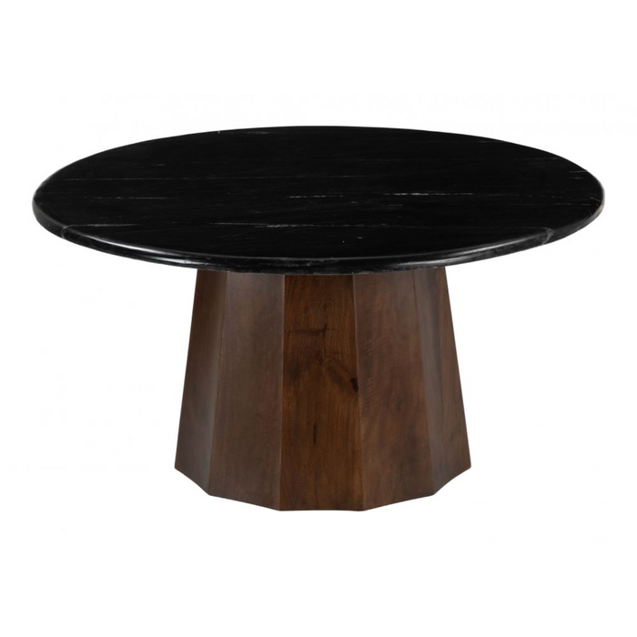 Zuo Aipe Coffee Table Black & Brown - Bed & Sofa Hub