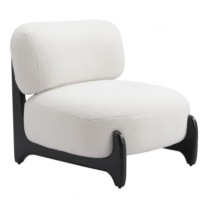 Zuo Bombo Accent Chair White - Bed & Sofa Hub