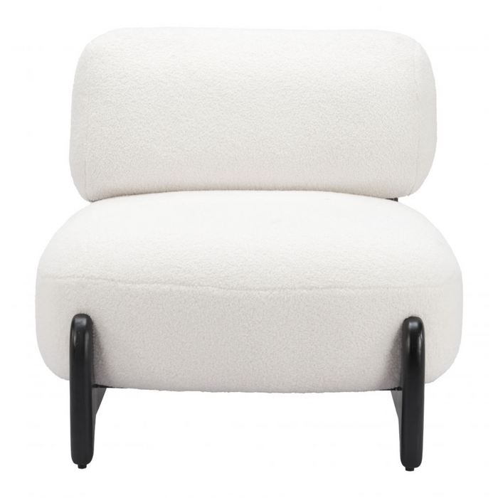 Zuo Bombo Accent Chair White - Bed & Sofa Hub