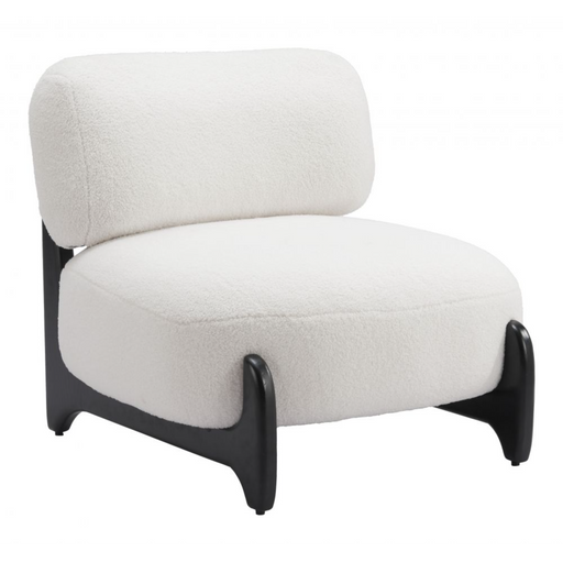 Zuo Bombo Accent Chair White - Bed & Sofa Hub