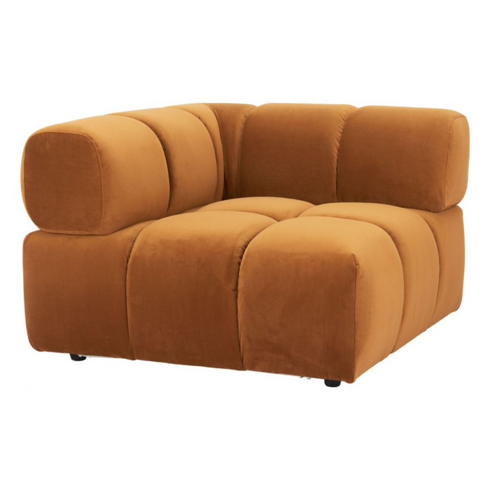 Zuo Rist Corner Chair Brown - Bed & Sofa Hub