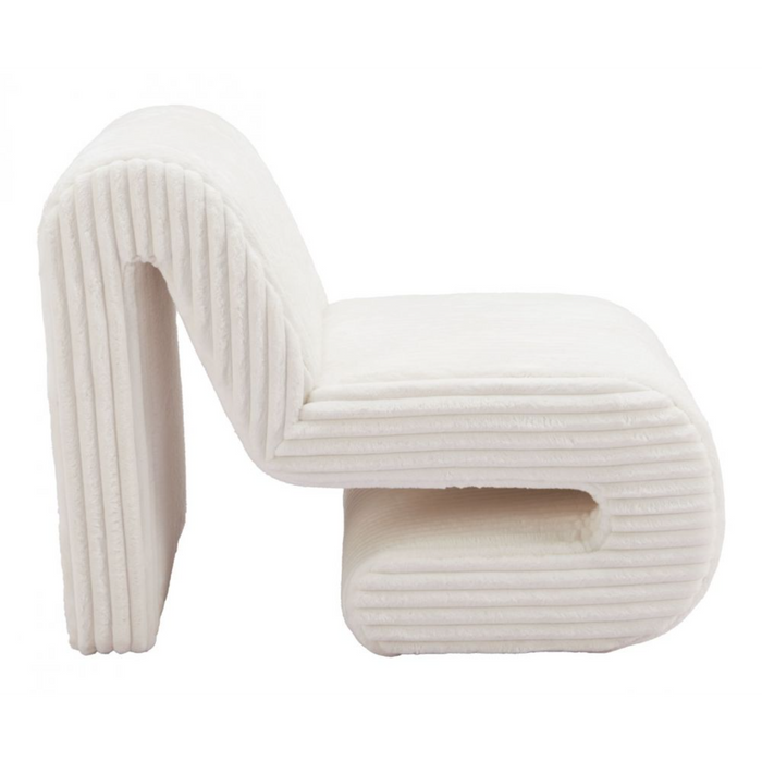 Zuo Opam Accent Chair White - Bed & Sofa Hub