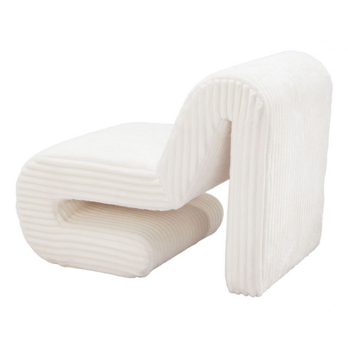 Zuo Opam Accent Chair White - Bed & Sofa Hub