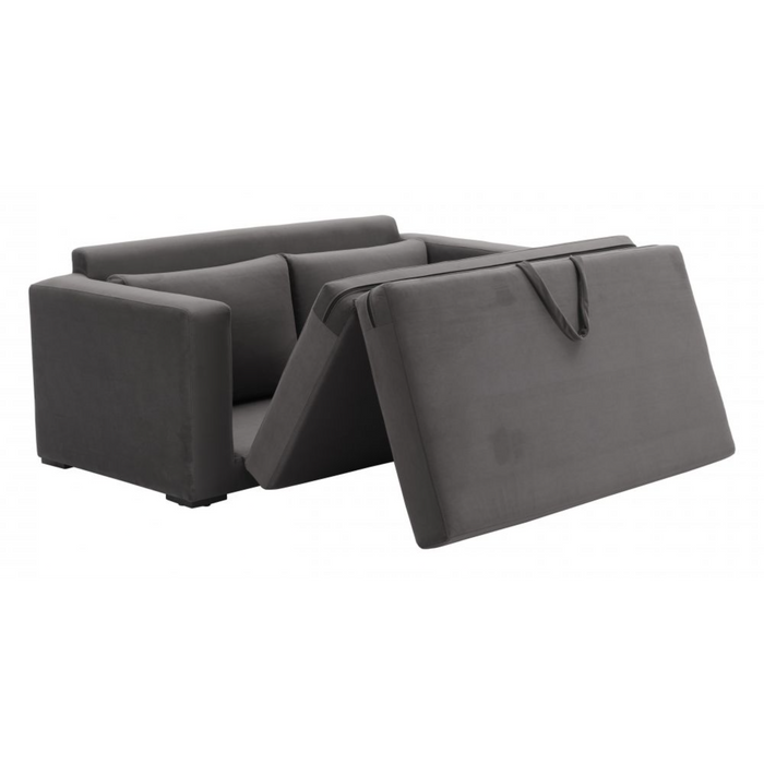 ZUO Jide Sleeper Sofa Gray - Bed & Sofa Hub