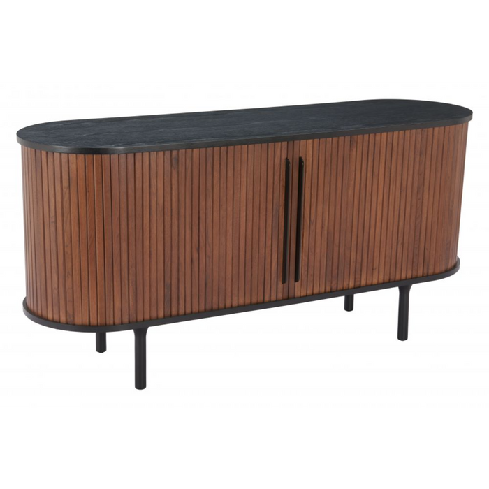 Zuo Koriana Sideboard Black & Walnut - Bed & Sofa Hub