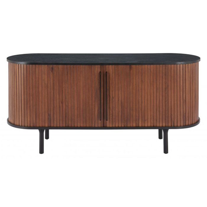 Zuo Koriana Sideboard Black & Walnut - Bed & Sofa Hub