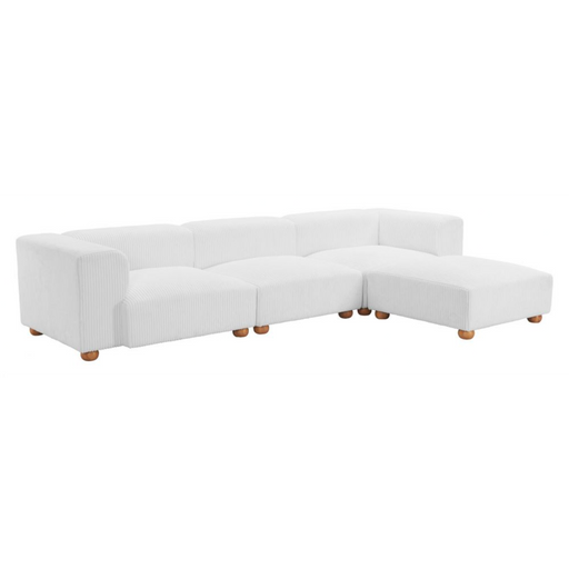 ZUO Tayte Sofa White - Bed & Sofa Hub