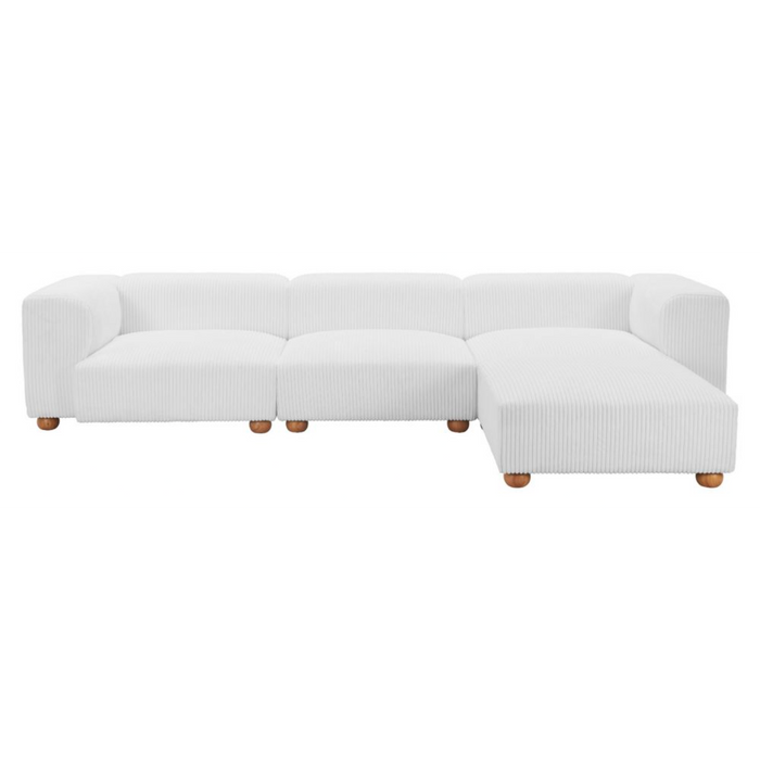 ZUO Tayte Sofa White - Bed & Sofa Hub
