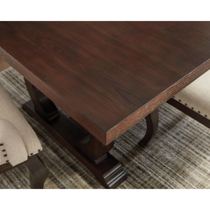 Coaster Brockway 7-piece Extension Leaf Dining Room Set Antique Java - Bed & Sofa Hub